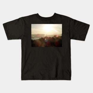 Sunrise over the Columbia River #21 Kids T-Shirt